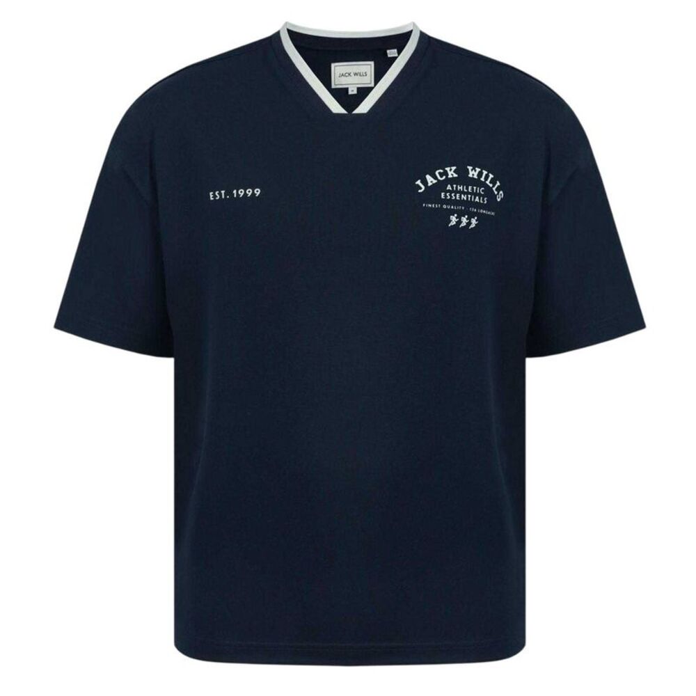 Jack Wills Mens V Neck / Navy